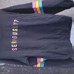 Wound up blue sweater